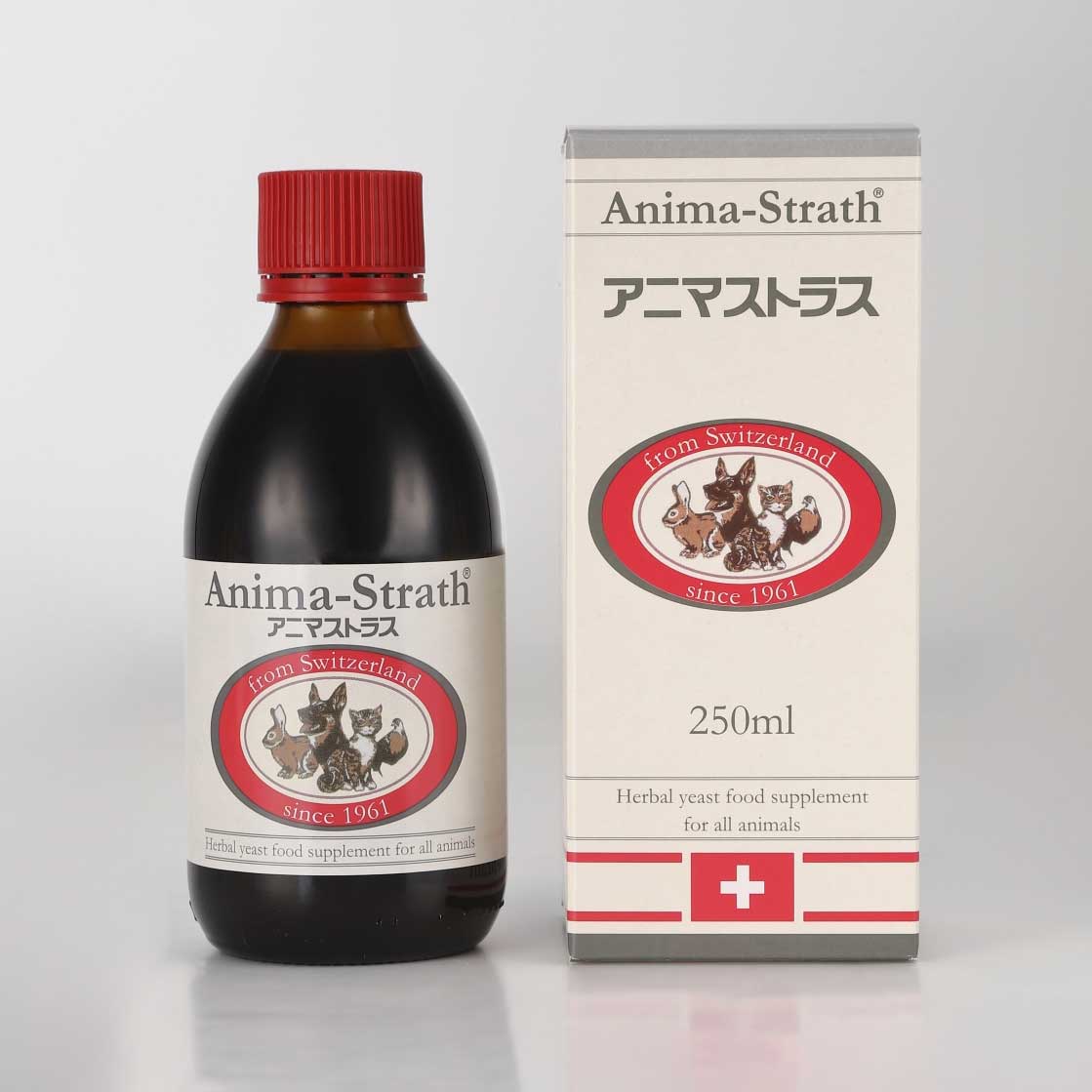 アニマストラス リキッド 250ml|スイス産ハーブ酵母サプリメント 犬・猫・小動物用 ペット用栄養補助食品 (コピー)
