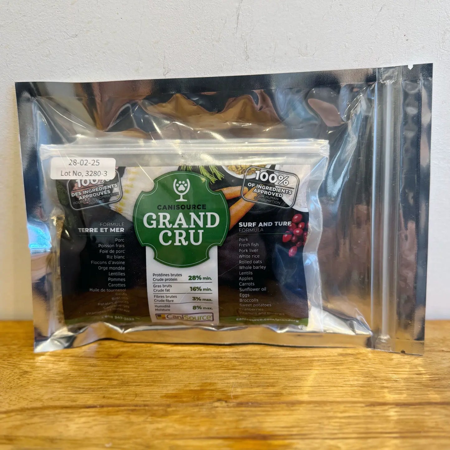 【お試し】GRAND CRU - サーフ&ターフ 犬用 / 80g