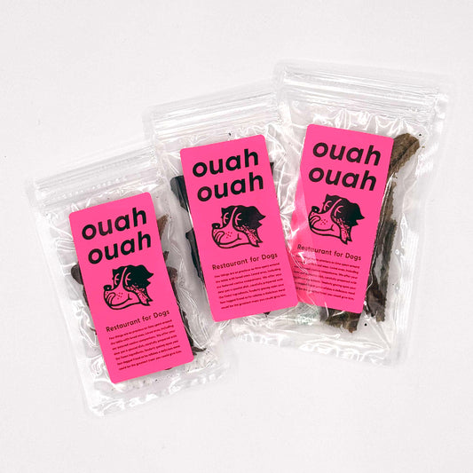 【お試し】無添加おやつ10gパック×3種セット（鹿肉・猪レバー・うなぎ骨）