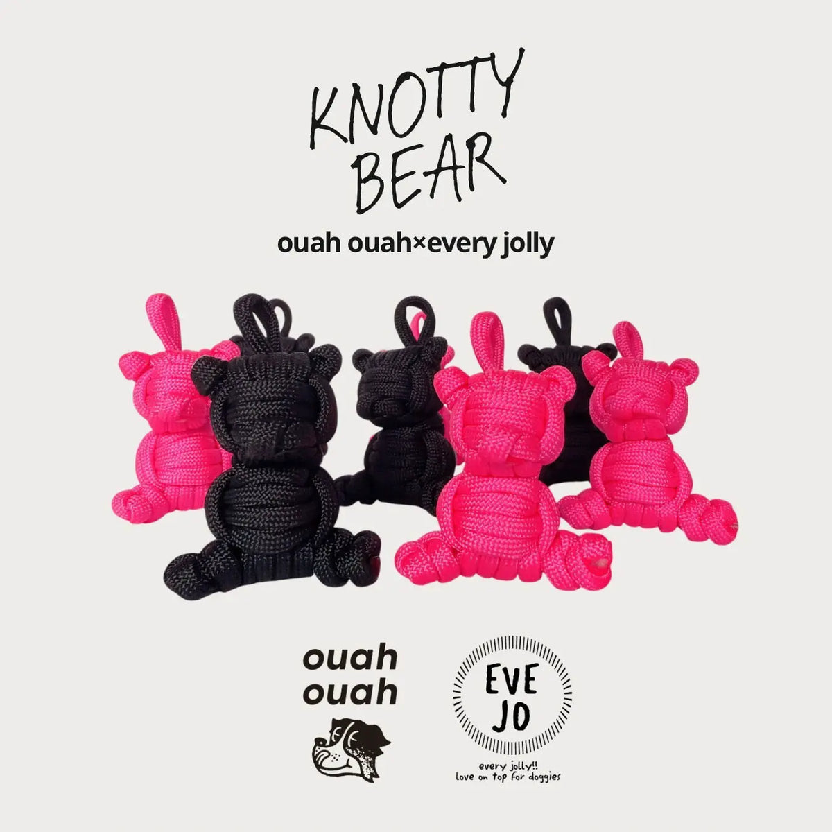 チャーム / ouah ouah x every jolly / KNOTTY BEAR