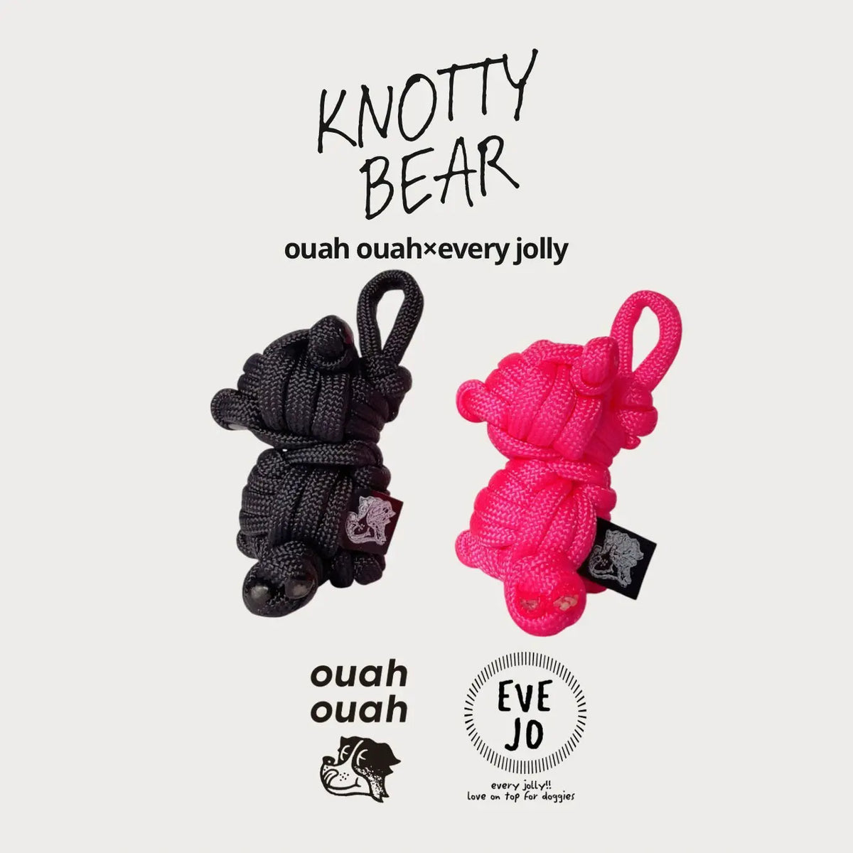 チャーム / ouah ouah x every jolly / KNOTTY BEAR